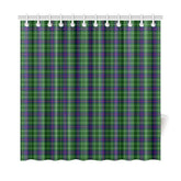 Duncan Modern Tartan Shower Curtain